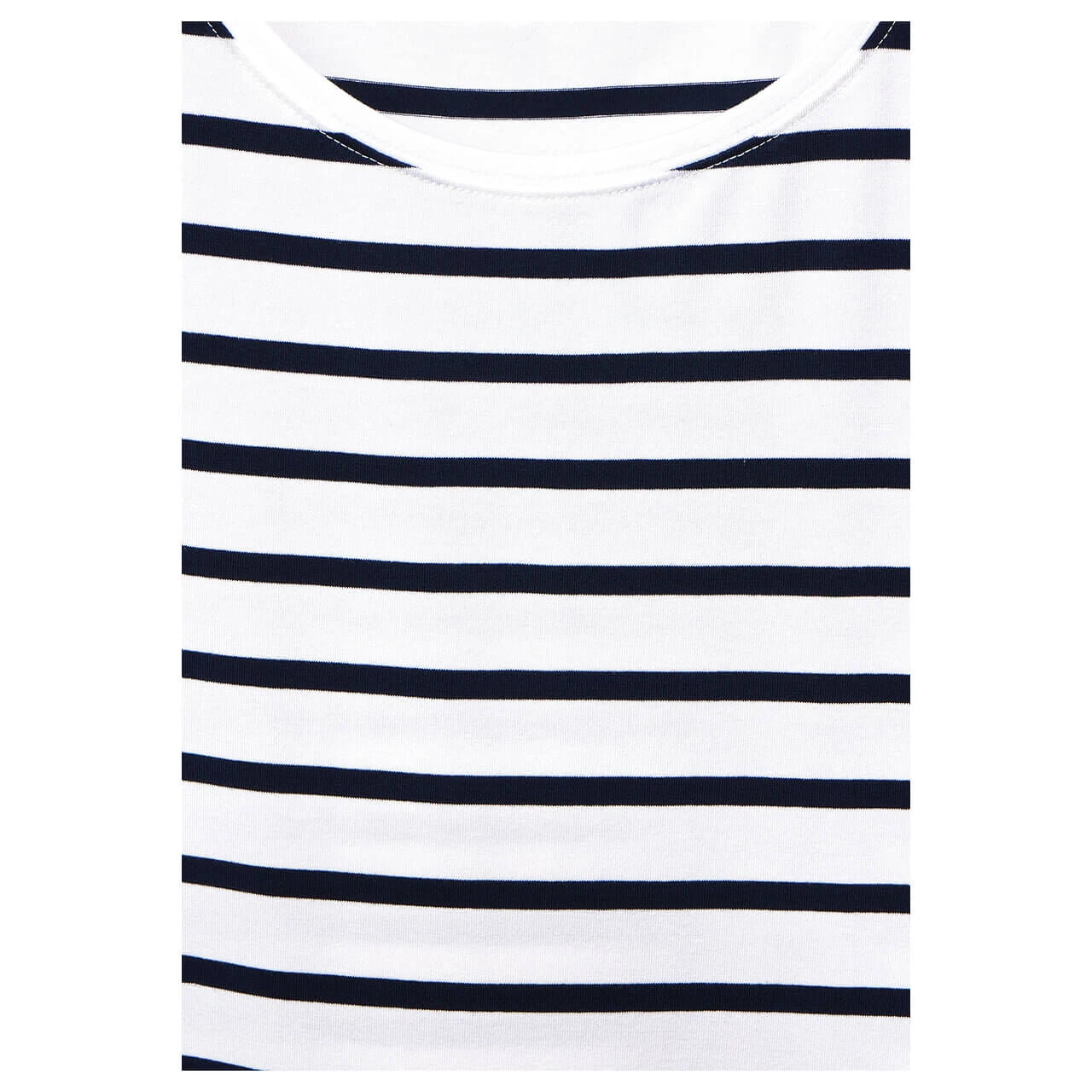 Street One Damen T-Shirt Crista Off White Stripes 5 Street One Damen T-Shirt Crista Off White Stripes – Bild 5