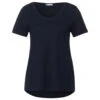 Street One Damen T-Shirt Gerda Deep Blue