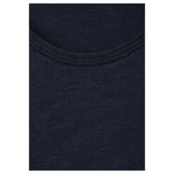 Street One Damen T-Shirt Gerda Deep Blue -Modezauber Günstiges Geschäft street one new gerda t shirt blau 11238 detail