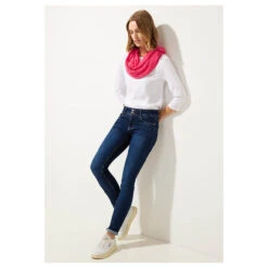 Street One Damen Loop Tuch Coral Blossom -Modezauber Günstiges Geschäft street one schlauchschal rot 15190 front