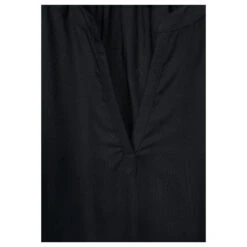 Street One Damen Kurzarm Bluse Deep Black 9 Street One Damen Kurzarm Bluse Deep Black -Modezauber Günstiges Geschäft street one shirtblouse with splitneck bluse schwarz 100001 detail