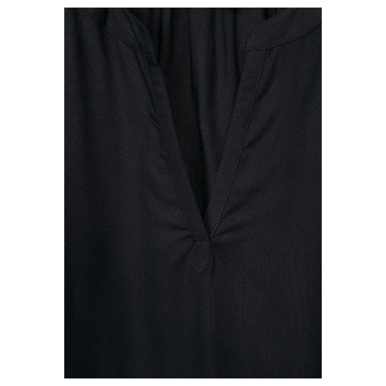 Street One Damen Kurzarm Bluse Deep Black 5 Street One Damen Kurzarm Bluse Deep Black – Bild 5