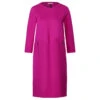 Street One Damen 3/4 Arm Kleid Bright Cozy Pink