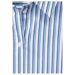 Street One Damen Langarm Bluse Striped Business Light Blue 11 Street One Damen Langarm Bluse Striped Business Light Blue -Modezauber Günstiges Geschäft street one striped business blouse hemdbluse blau 30000 detail