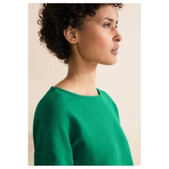 Street One Damen 3/4 Arm Shirt Structure Mix Fresh Green 10 Street One Damen 3/4 Arm Shirt Structure Mix Fresh Green -Modezauber Günstiges Geschäft street one structure mix 3 4 arm shirt gruen 15376 model detail