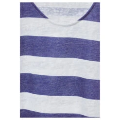 Street One Damen T-Shirt Two-color Stripe Deep Water Blue 9 Street One Damen T-Shirt Two-color Stripe Deep Water Blue -Modezauber Günstiges Geschäft street one two color stripemix shirt blau 25390 detail