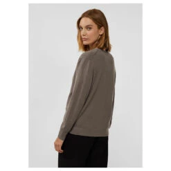 Street One V-neck Strickjacke Falcon Brown Melange 7 Street One V-neck Strickjacke Falcon Brown Melange -Modezauber Günstiges Geschäft street one v neck cardigan braun 15066 hinten