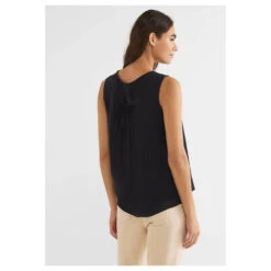 Street One Damen Blusen Top Black 9 Street One Damen Blusen Top Black -Modezauber Günstiges Geschäft streeto one solid blousetop bluse schwarz 10001 ansicht hinten