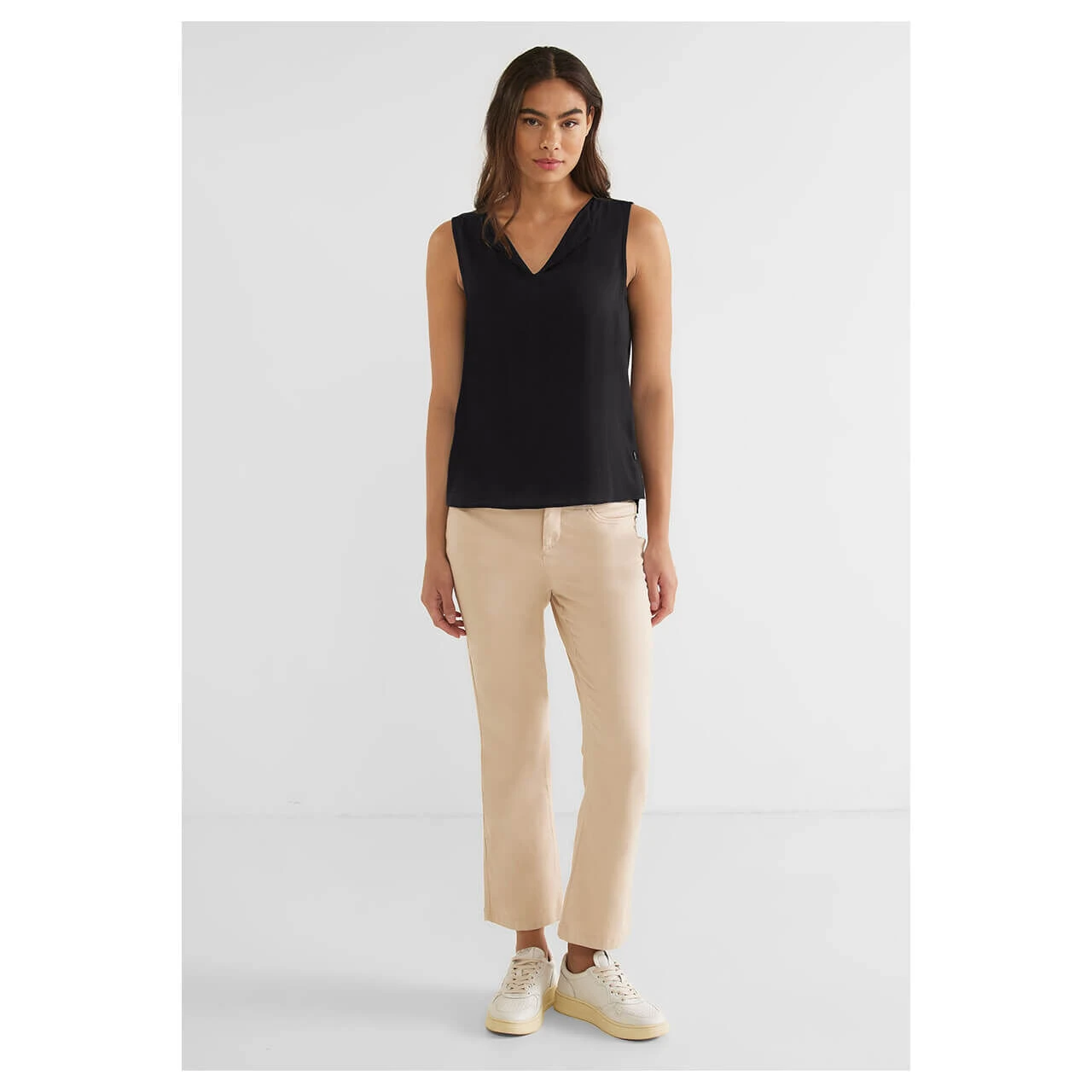 Street One Damen Blusen Top Black 5 Street One Damen Blusen Top Black – Bild 5