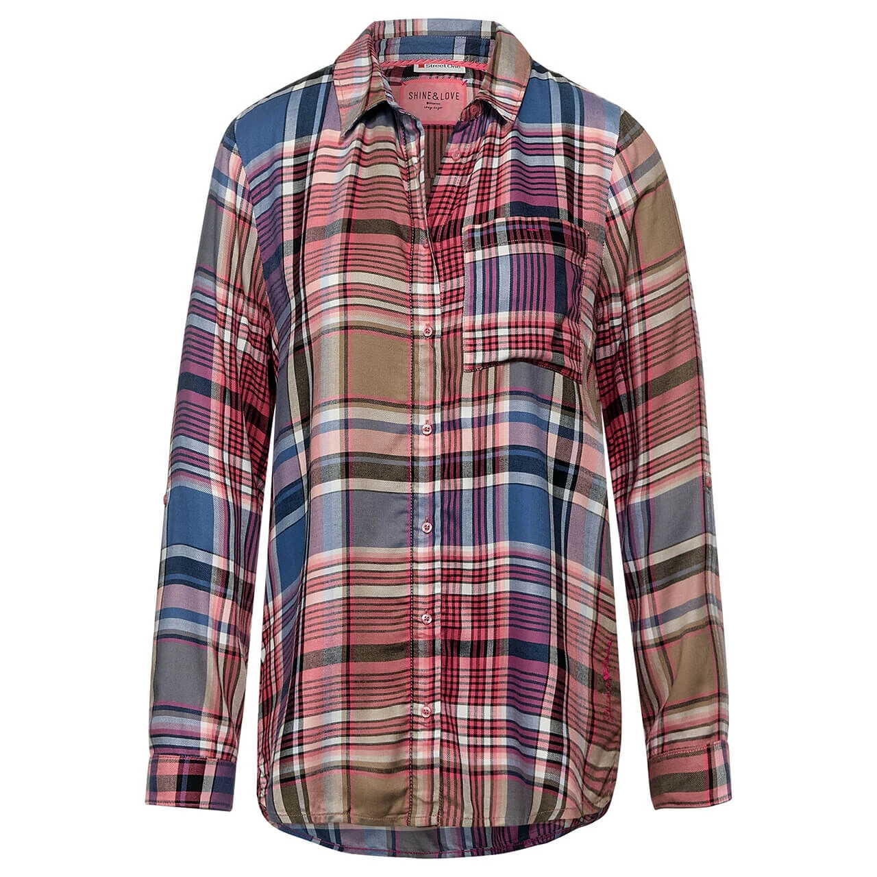 Street One Damen Bluse Peachy Rose 1 Street One Damen Bluse Peachy Rose