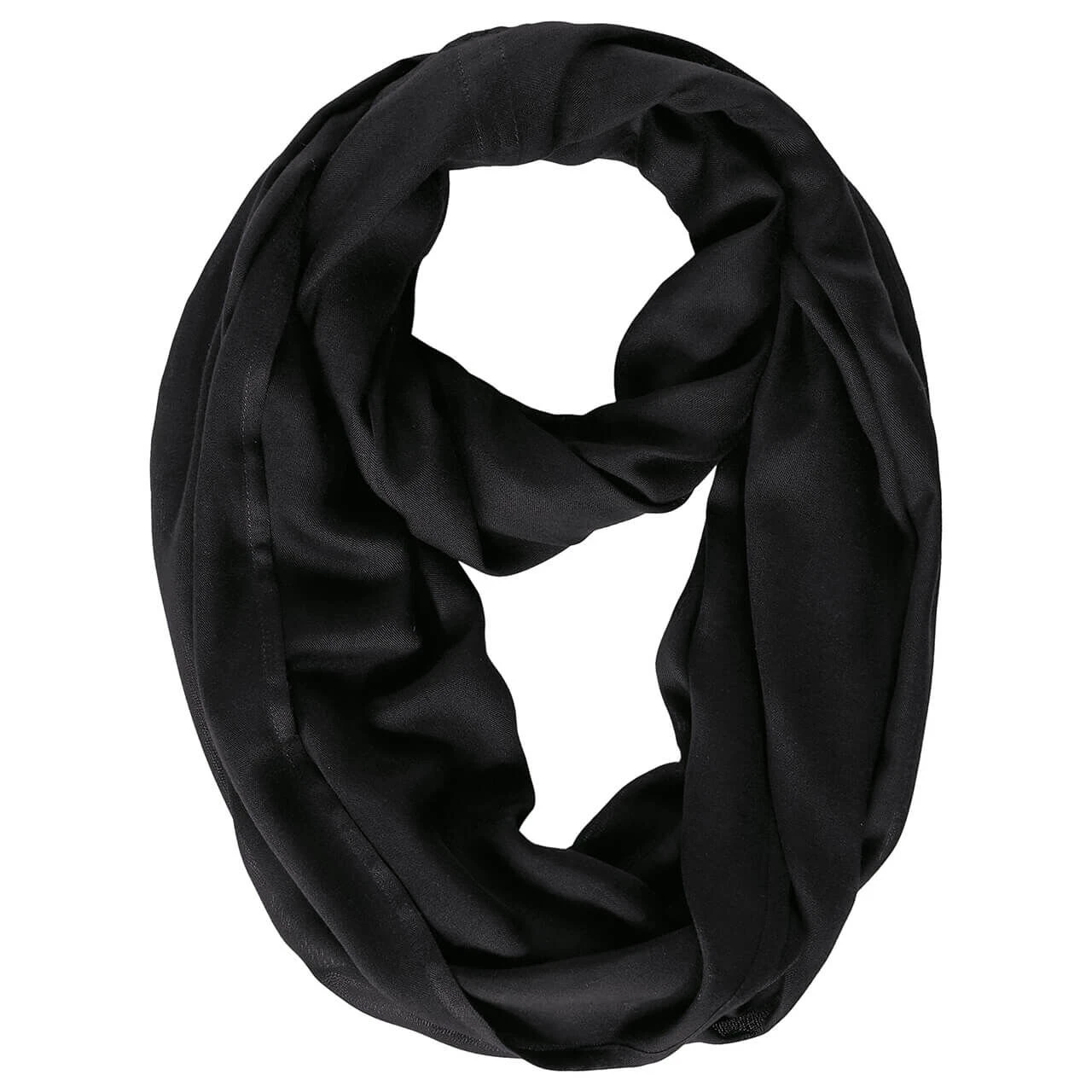 Street One Damen Loop Tuch Total Black 2 Street One Damen Loop Tuch Total Black – Bild 2