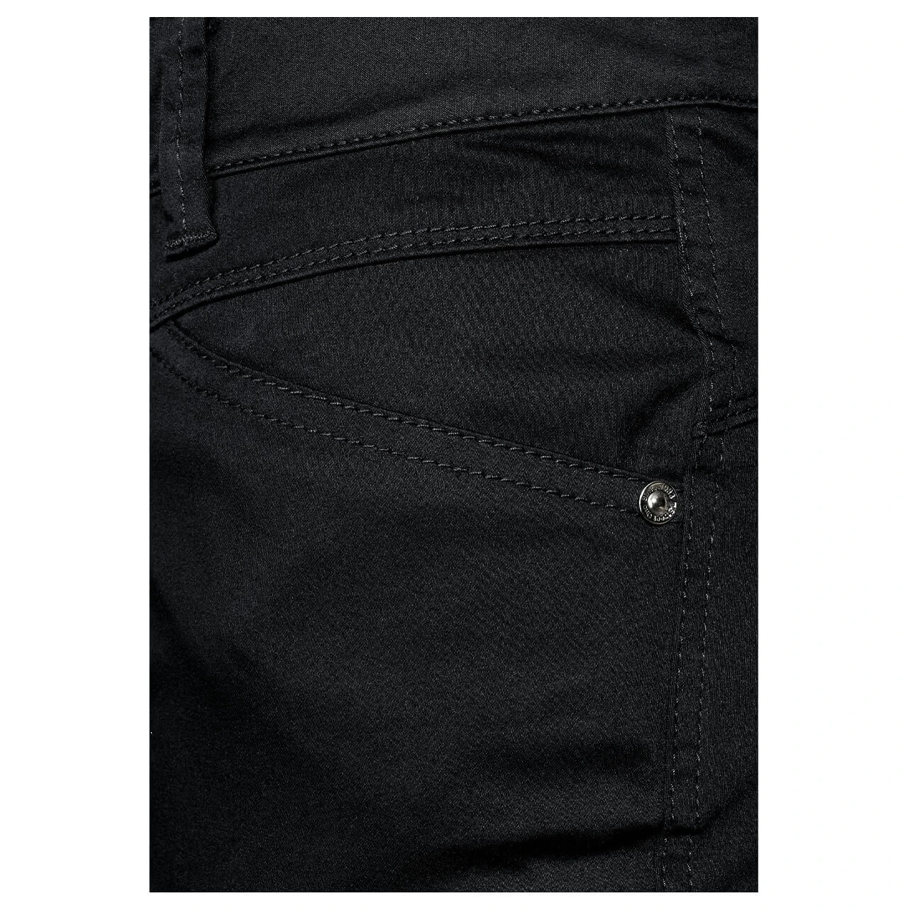 Street One Yulius Yoke 7/8 Baumwollhose Black 2 Street One Yulius Yoke 7/8 Baumwollhose Black – Bild 2