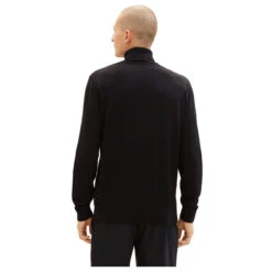 Tom Tailor Herren Rollkragen Pullover Turtleneck Knit Black 9 Tom Tailor Herren Rollkragen Pullover Turtleneck Knit Black -Modezauber Günstiges Geschäft tom tailor basic turtleneck knit pullover schwarz 29999 hinten