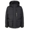 Tom Tailor Herren Jacke/Weste Campaign Jacket Black Grey