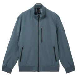 Tom Tailor Herren Jacke Casual Blouson Dusty Dark Teal