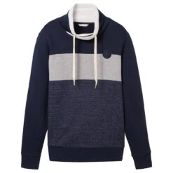 Tom Tailor Herren Hoodie Sweatshirt Sky Captain Blue