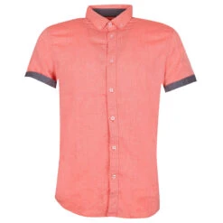 Tom Tailor 1/2 Arm Hemd Red White Squared Structure