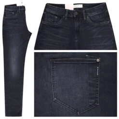 Tom Tailor Josh Jeans Blue Black Superflex Denim