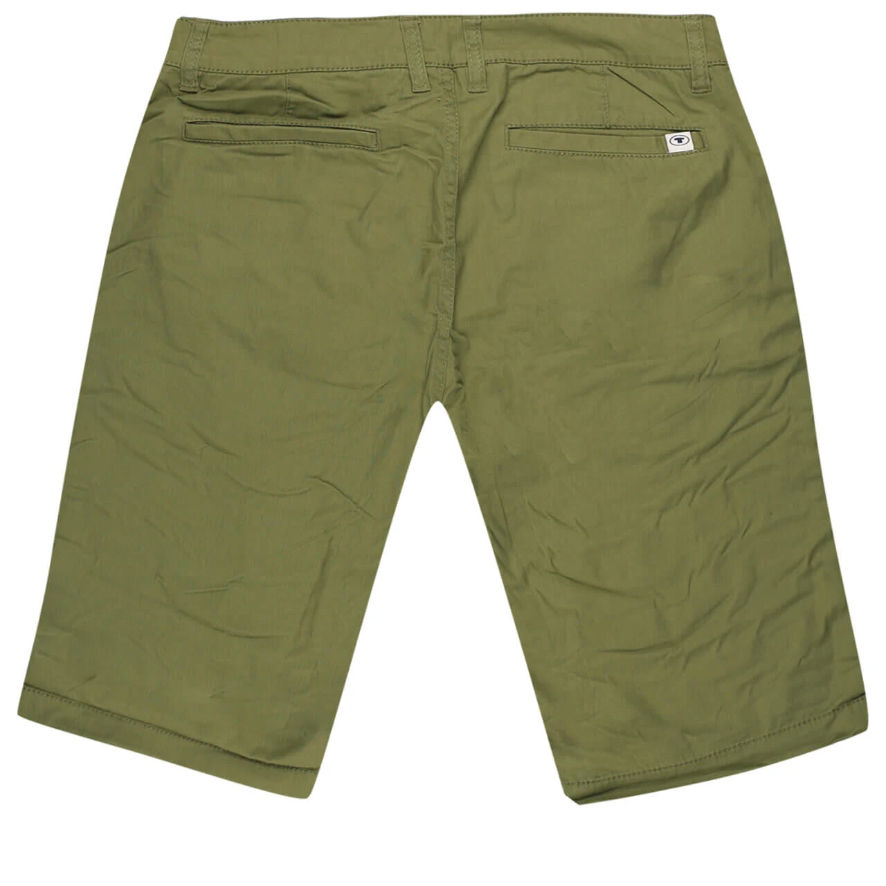 Tom Tailor Josh Baumwoll Bermuda Olive Branch Green 2 Tom Tailor Josh Baumwoll Bermuda Olive Branch Green – Bild 2