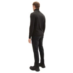 Tom Tailor Josh Jeans Used Black Denim -Modezauber Günstiges Geschäft tom tailor jeans josh schwarz 10250 ansicht hinten