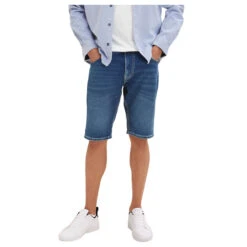 Tom Tailor Josh Jeans Bermuda Tinted Blue Denim 17 Tom Tailor Josh Jeans Bermuda Tinted Blue Denim -Modezauber Günstiges Geschäft tom tailor jeans josh shorts blau 10127 ansicht detail