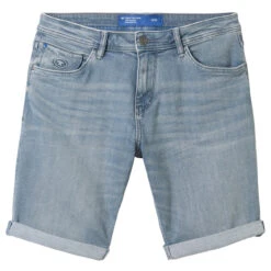 Tom Tailor Josh Jeans Bermuda Blue Grey Denim -Modezauber Günstiges Geschäft tom tailor jeans josh shorts blau 10160 ansicht vorne