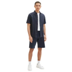 Tom Tailor Morris Jeans Bermuda Sky Captain Blue -Modezauber Günstiges Geschäft tom tailor jeans morris shorts blau 10668 ansicht front