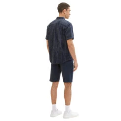Tom Tailor Morris Jeans Bermuda Sky Captain Blue -Modezauber Günstiges Geschäft tom tailor jeans morris shorts blau 10668 ansicht hinten