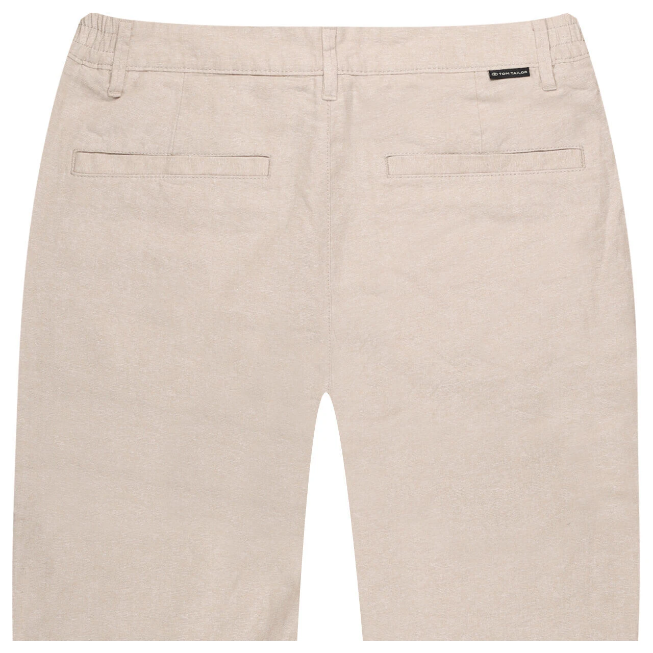 Tom Tailor Chino Leinenhose Caramel Beige Chambray 2 Tom Tailor Chino Leinenhose Caramel Beige Chambray – Bild 2