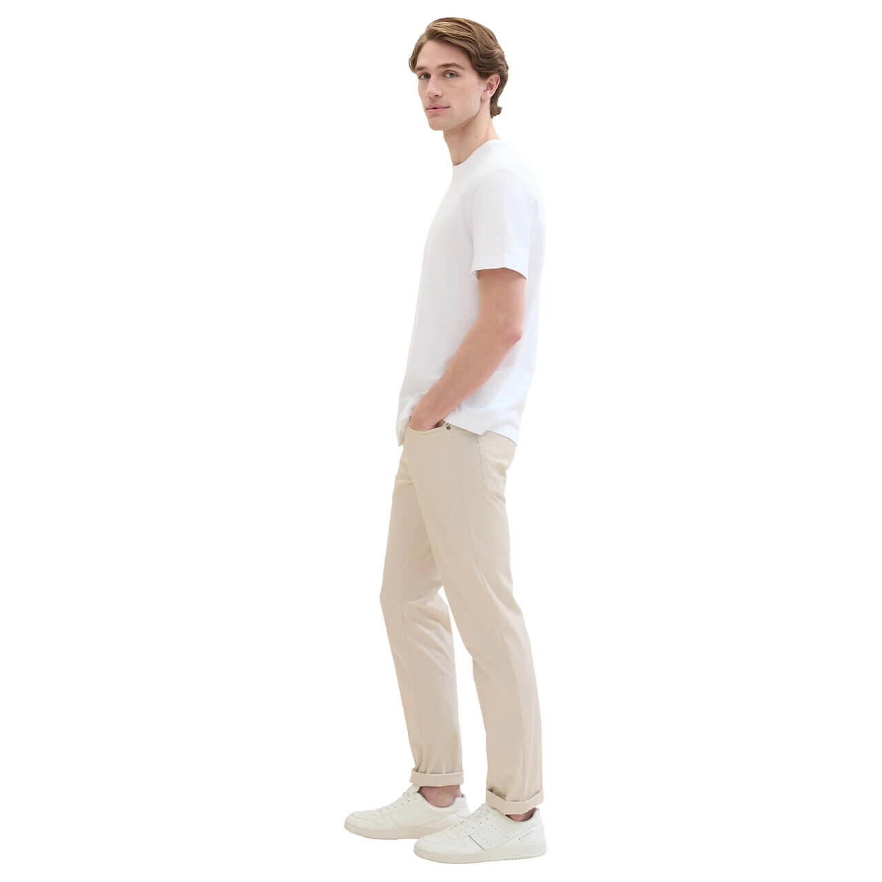 Tom Tailor Baumwollhose Light Cashew Beige 8 Tom Tailor Baumwollhose Light Cashew Beige – Bild 8