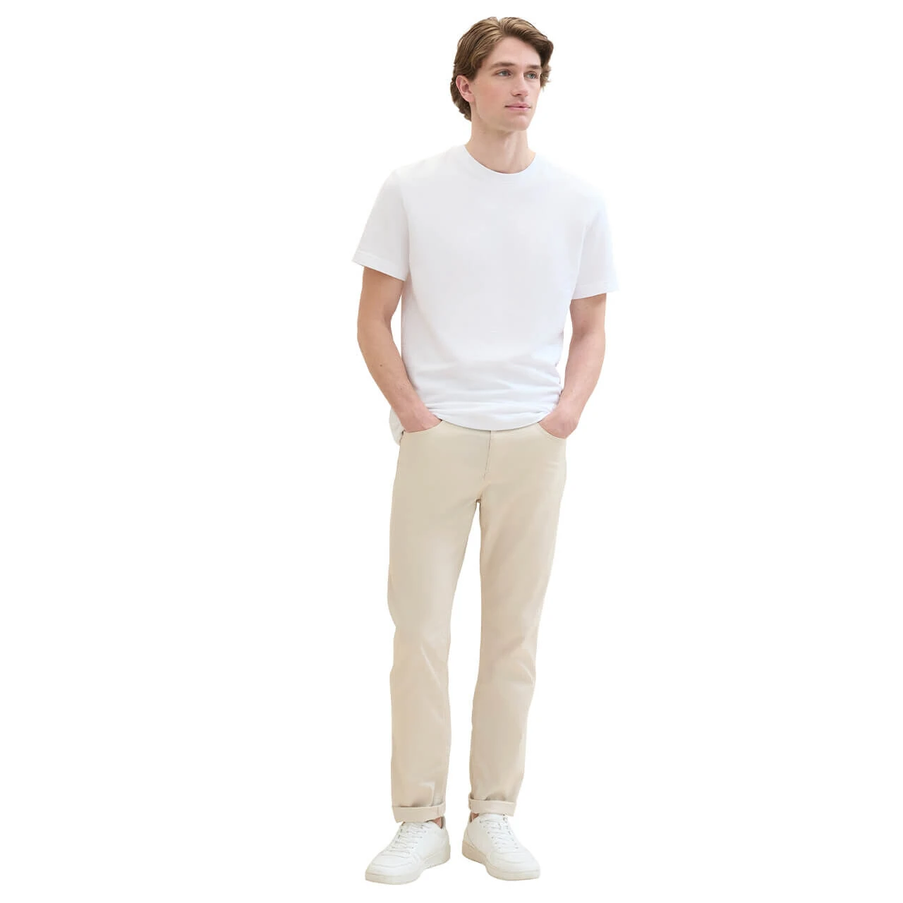 Tom Tailor Baumwollhose Light Cashew Beige 4 Tom Tailor Baumwollhose Light Cashew Beige – Bild 4