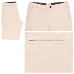 Tom Tailor Chino Baumwoll Bermuda Creme