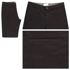 Tom Tailor Chino Baumwoll Bermuda Black Grey