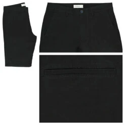 Tom Tailor Chino Baumwoll Bermuda Black