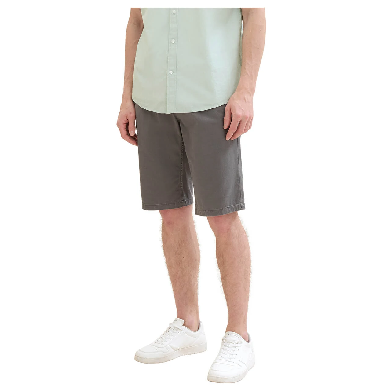 Tom Tailor Chino Baumwoll Bermuda Grey Structure Print 7 Tom Tailor Chino Baumwoll Bermuda Grey Structure Print – Bild 7