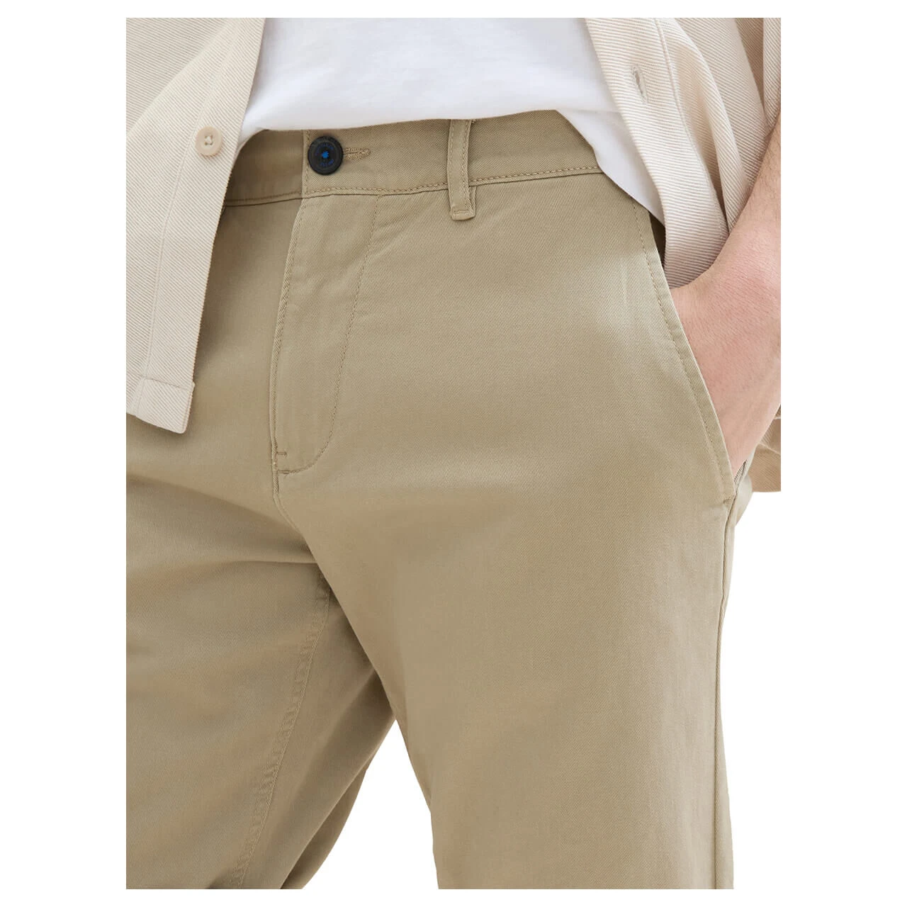 Tom Tailor Chino Baumwoll Bermuda Chinchilla Brown 8 Tom Tailor Chino Baumwoll Bermuda Chinchilla Brown – Bild 8