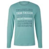 Tom Tailor Herren Langarm Shirt Salvia Print