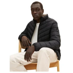 Tom Tailor Herren Jacke Deep Black Grey 11 Tom Tailor Herren Jacke Deep Black Grey -Modezauber Günstiges Geschäft tom tailor lightweight jacket schwarz 29999 detail