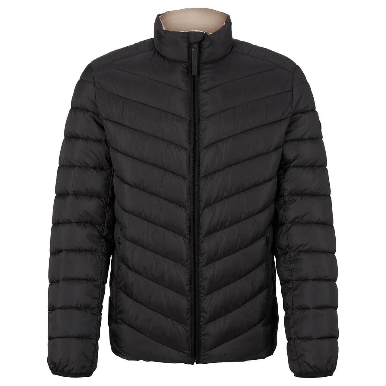 Tom Tailor Herren Jacke Deep Black Grey 1 Tom Tailor Herren Jacke Deep Black Grey