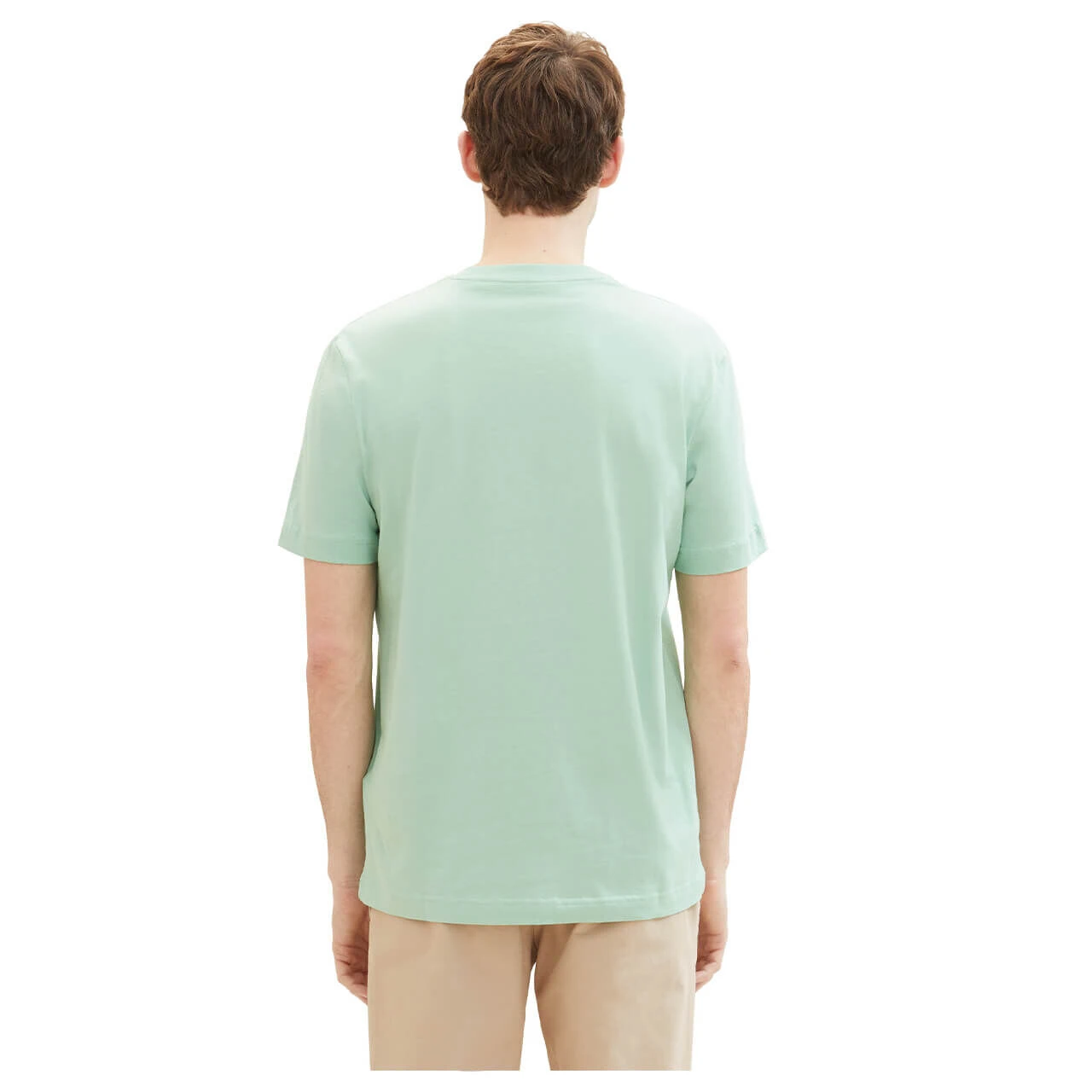 Tom Tailor Herren T-Shirt Paradise Mint Logo Print 4 Tom Tailor Herren T-Shirt Paradise Mint Logo Print – Bild 4