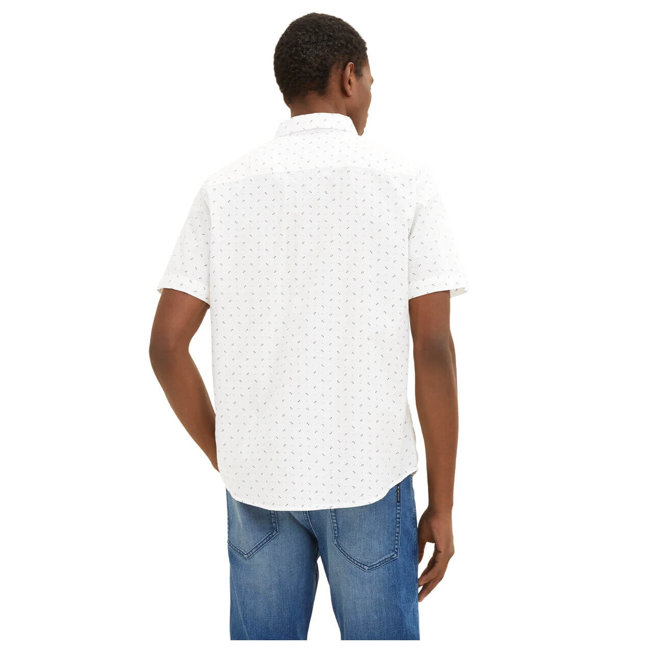 Tom Tailor 1/2 Arm Hemd White With Print 2 Tom Tailor 1/2 Arm Hemd White With Print – Bild 2