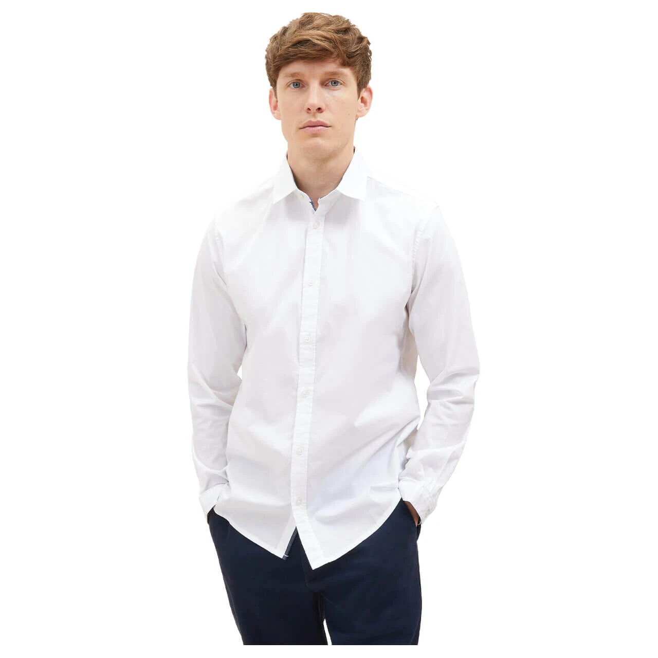 Tom Tailor Herren Hemd White 3 Tom Tailor Herren Hemd White – Bild 3