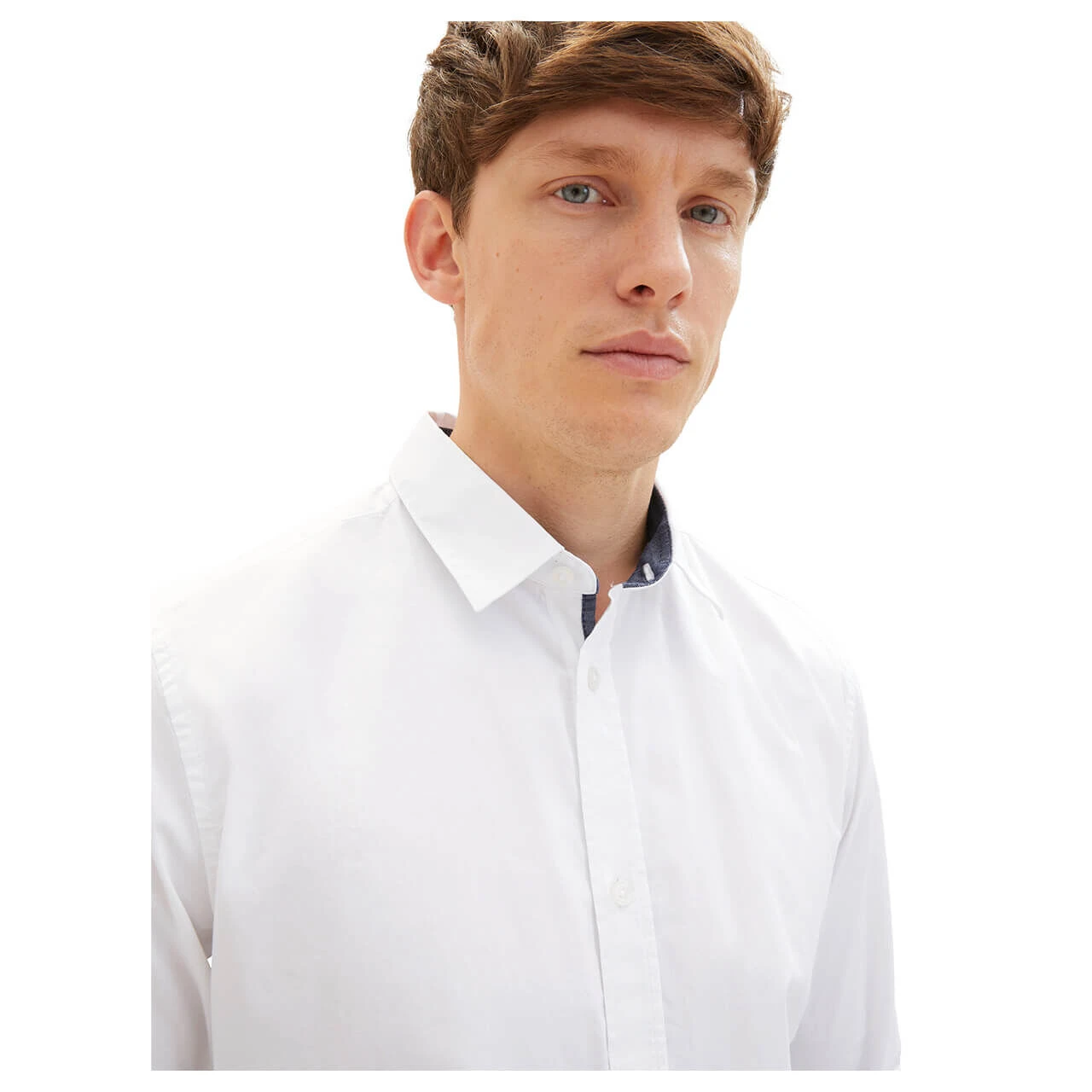 Tom Tailor Herren Hemd White 6 Tom Tailor Herren Hemd White – Bild 6