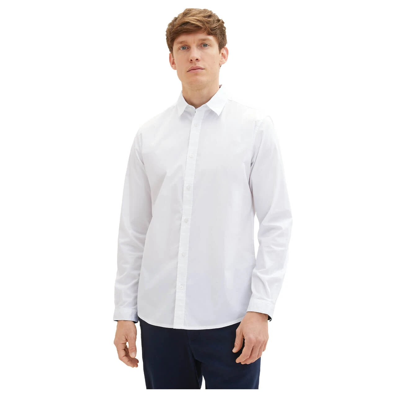 Tom Tailor Herren Hemd White 2 Tom Tailor Herren Hemd White – Bild 2