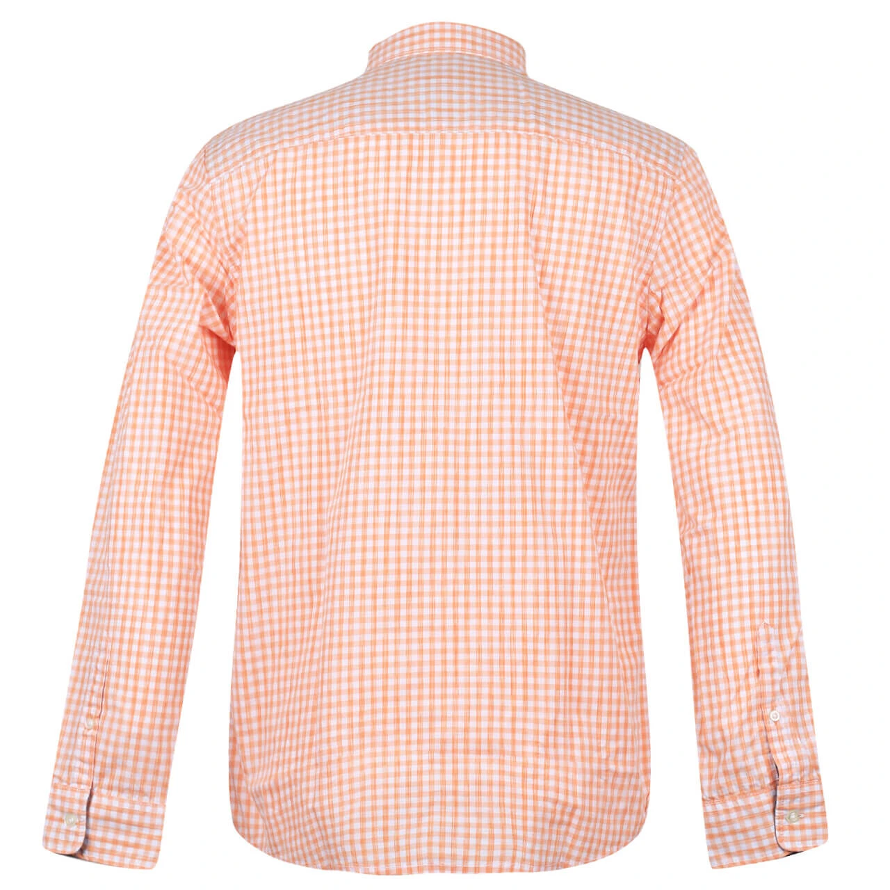Tom Tailor Herren Hemd Orange White Fancy Yarn Check 2 Tom Tailor Herren Hemd Orange White Fancy Yarn Check – Bild 2