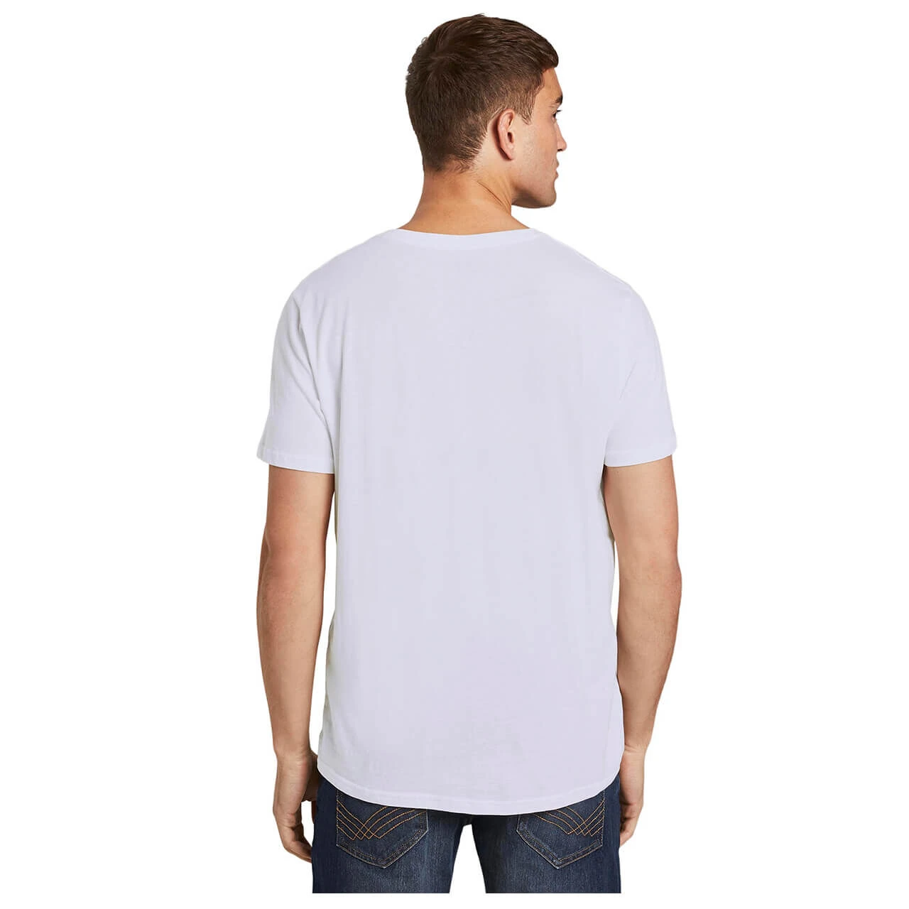 Tom Tailor Herren T-Shirts Clear White 6 Tom Tailor Herren T-Shirts Clear White – Bild 6