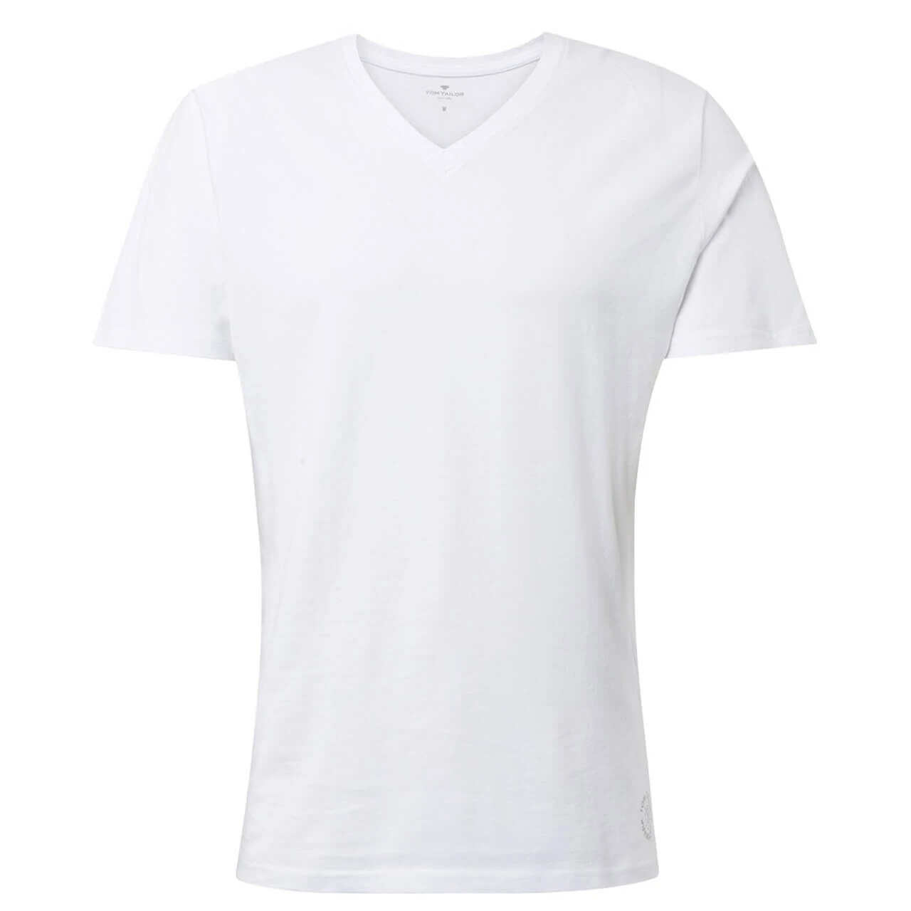 Tom Tailor Herren T-Shirts Clear White 2 Tom Tailor Herren T-Shirts Clear White – Bild 2