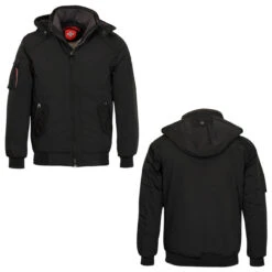 Wellensteyn Cicero Winter Herren Jacke Black -Modezauber Günstiges Geschäft wellensteyn herren jacke cicero winter cicw 870 black combi