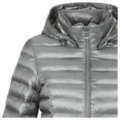 Wellensteyn Italy Hood Damen Jacke Silver -Modezauber Günstiges Geschäft wellensteyn italy hood italh jacke silver 1001 detail vorne