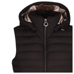 Wellensteyn Italy Vest Hood Damen Weste Soft Black 6 Wellensteyn Italy Vest Hood Damen Weste Soft Black -Modezauber Günstiges Geschäft wellensteyn italy vest hood itavh jacke schwarz 719 detail vorne